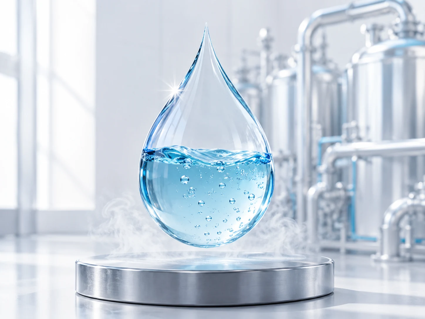 Le Bleu Steam Distillation Process