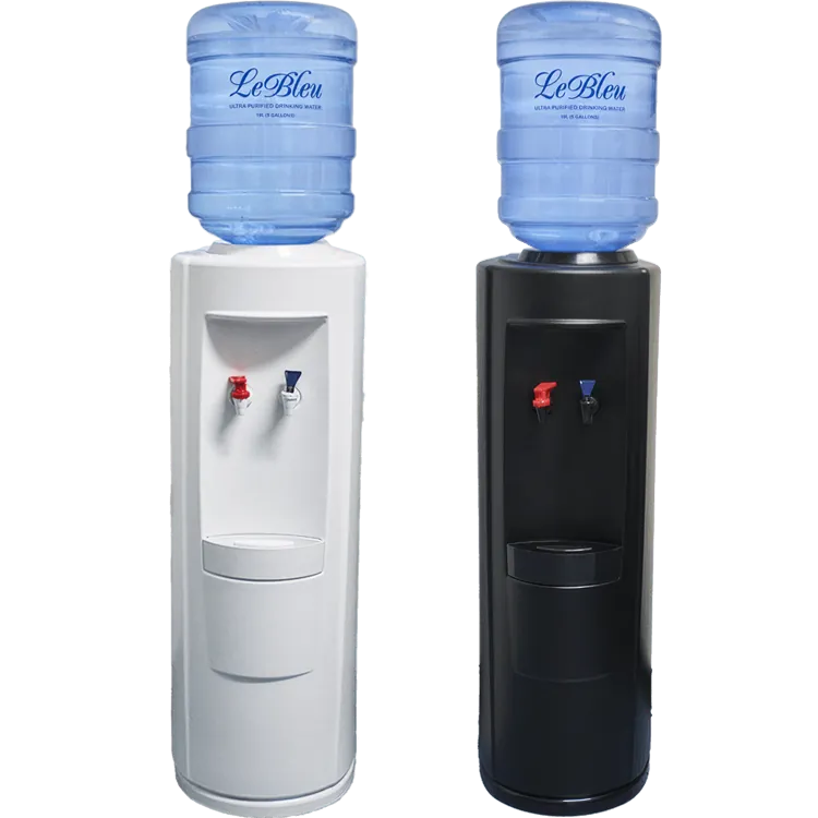 Le Bleu Water Coolers in Black and White